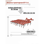 БТ-00.000 Борона тракторная БТ-1.6