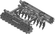 Борона дисковая навесная DANA БДН 2,4х2